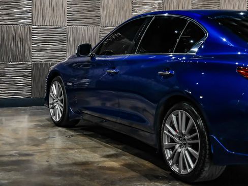 Used 2019 INFINITI Q50 Red Sport 400 w/ Sensory Package AWD/4WD image 13