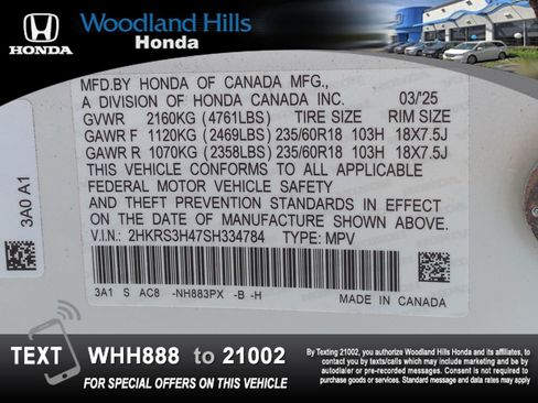 Certified 2025 Honda CR-V EX image 27