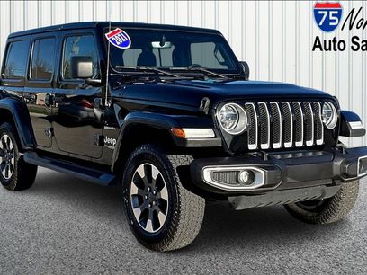 Used 2021 Jeep Wrangler Unlimited Sahara w/ Uconnect 4C Nav & Sound Group