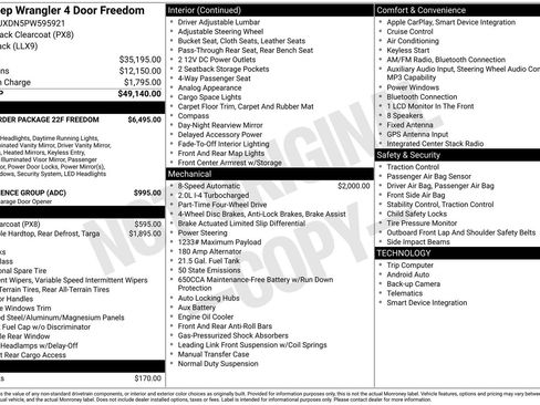 Used 2023 Jeep Wrangler Unlimited Sport AWD/4WD image 1