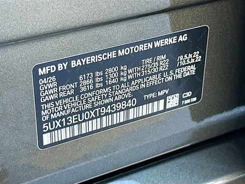 New 2026 BMW X5 sDrive40i w/ M Sport Package RWD image 27