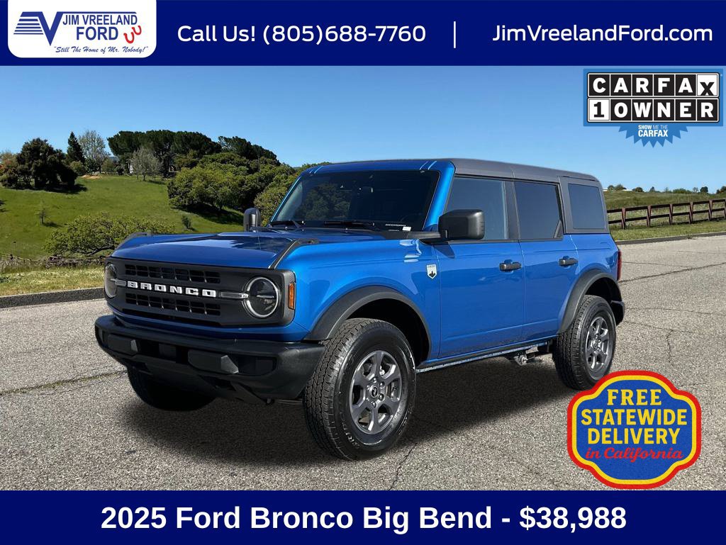 Used 2025 Ford Bronco Big Bend AWD/4WD 360° Tour