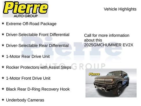 Used 2025 GMC Hummer EV 2X w/ Extreme Off-Road Package AWD/4WD image 7