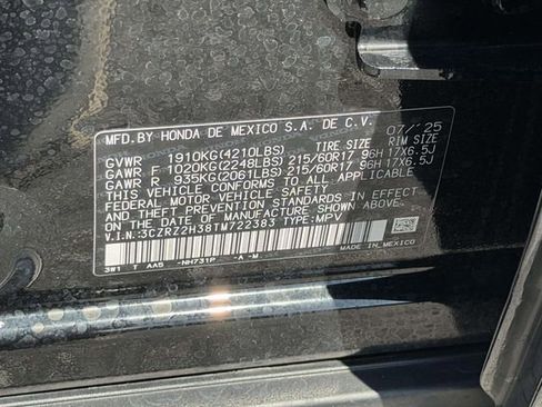 Used 2026 Honda HR-V LX image 25