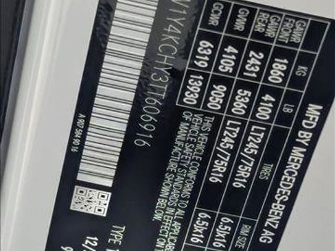 New 2026 Mercedes-Benz Sprinter 2500 image 17