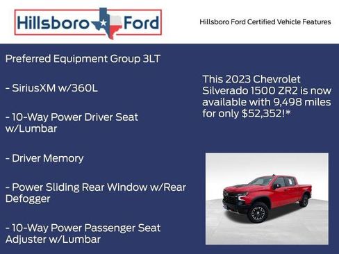 Used 2023 Chevrolet Silverado 1500 ZR2 w/ Technology Package image 5