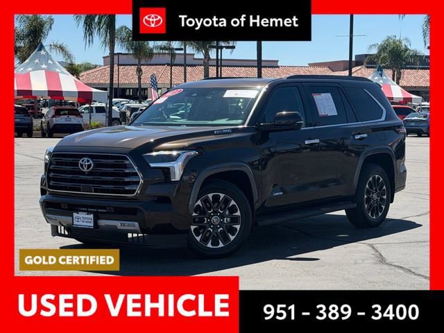 Used 2023 Toyota Sequoia Limited w/ Tow Technology Package AWD/4WD image 1