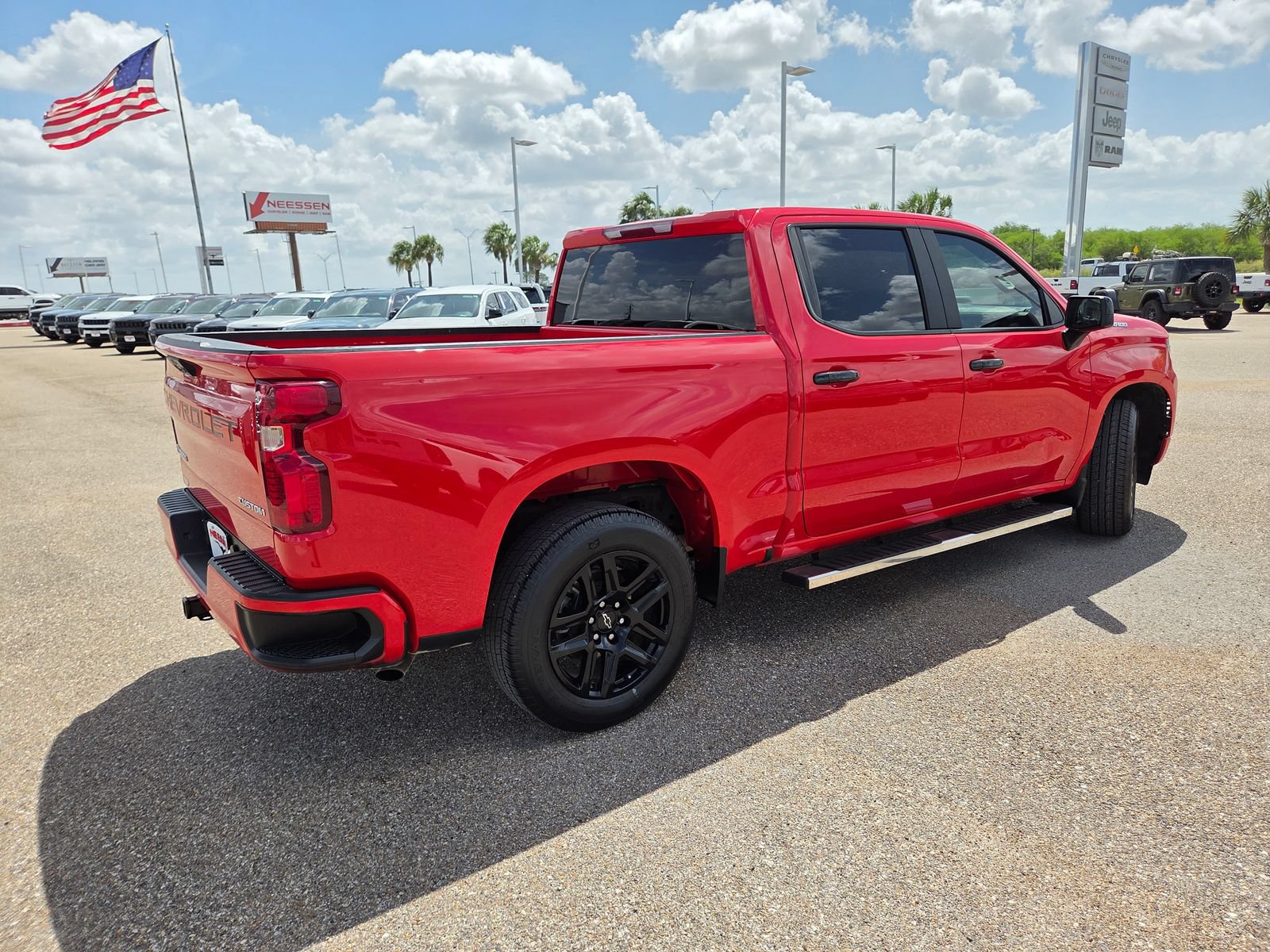 Used 2024 Chevrolet Silverado 1500 Custom w/ LPO, Dark Essentials Package RWD image 9