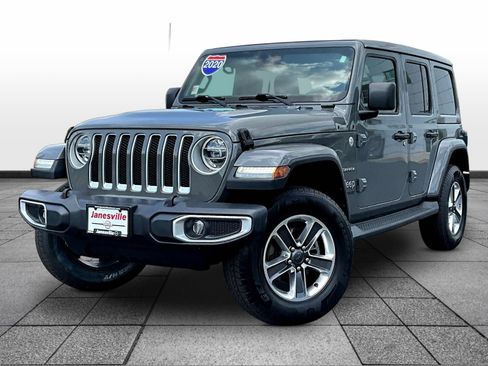Used 2020 Jeep Wrangler Unlimited Sahara AWD/4WD image 3