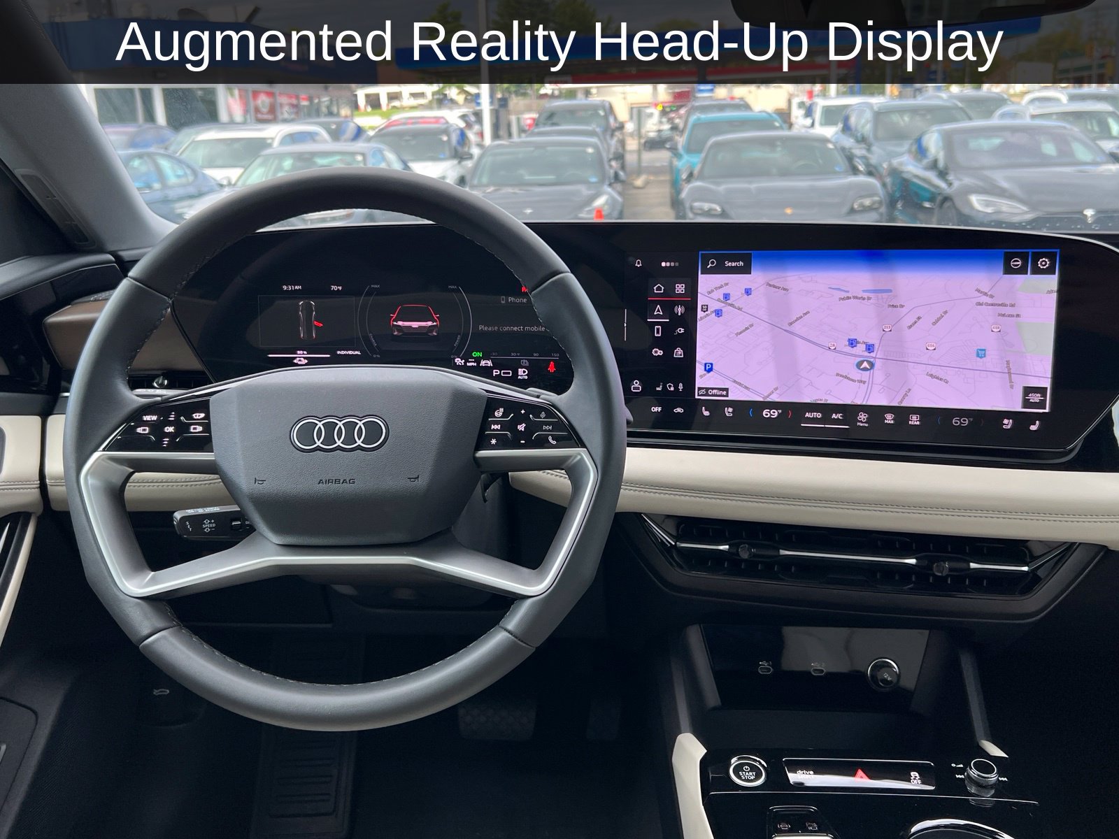 Used 2025 Audi A6 e-tron Prestige w/ Beige Warm Weather Package AWD/4WD image 19