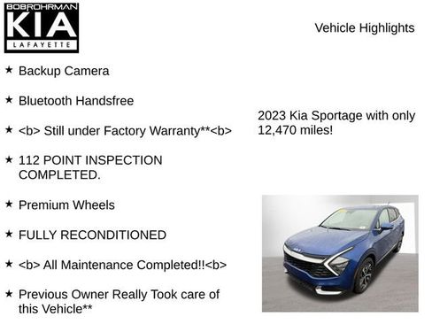 Used 2023 Kia Sportage EX image 7
