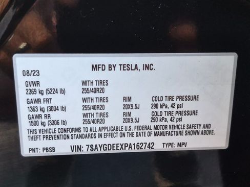 Used 2023 Tesla Model Y Long Range AWD/4WD image 22
