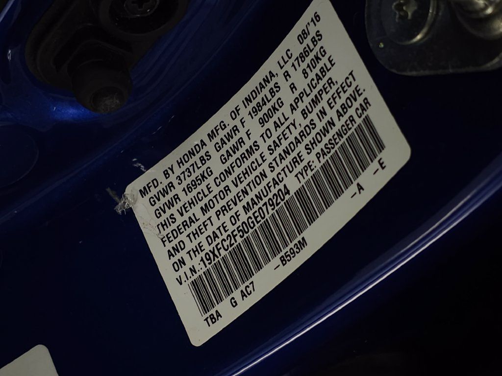 Used 2016 Honda Civic LX image 28