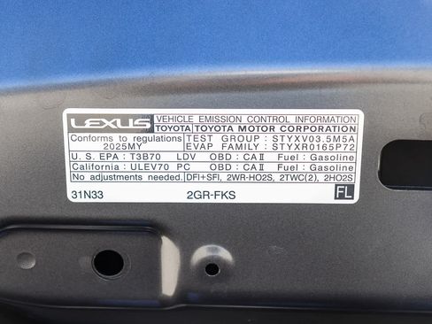 Certified 2025 Lexus IS 350 F Sport w/ Accessory Package RWD image 30