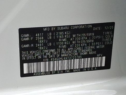 New 2026 Subaru Crosstrek 2.5i Limited image 17