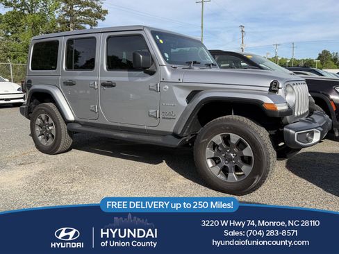 Used 2021 Jeep Wrangler Unlimited Sahara image 1