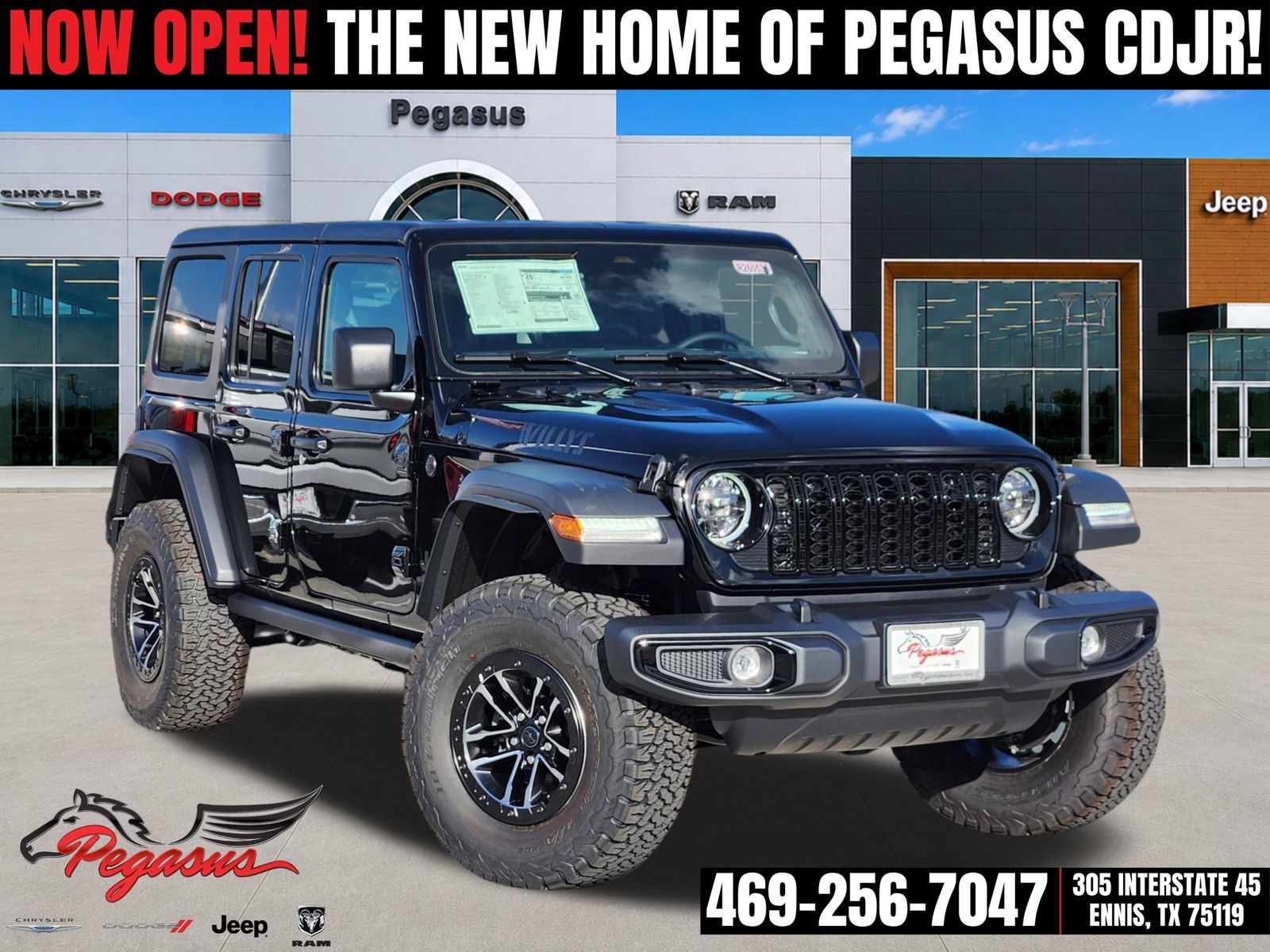 New 2026 Jeep Wrangler Unlimited Sport AWD/4WD 360° Tour