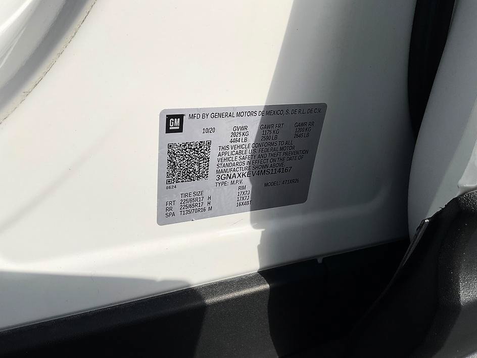 Used 2021 Chevrolet Equinox LT FWD image 36