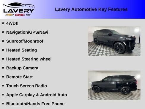 Used 2023 Cadillac Escalade Sport w/ LPO, ONYX Package AWD/4WD image 2