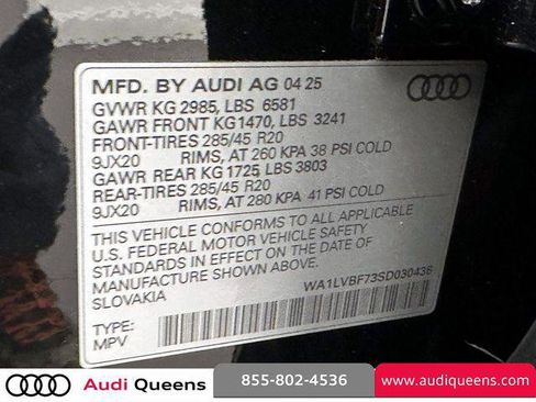 Certified 2025 Audi Q7 2.0T Premium Plus w/ Premium Plus Package AWD/4WD image 32