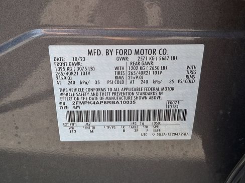 Used 2024 Ford Edge ST w/ Equipment Group 401A AWD/4WD image 31