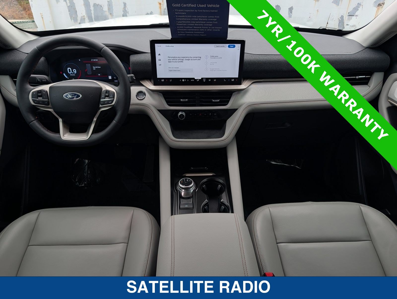 Certified 2025 Ford Explorer Active w/ Active Comfort Package RWD image 18