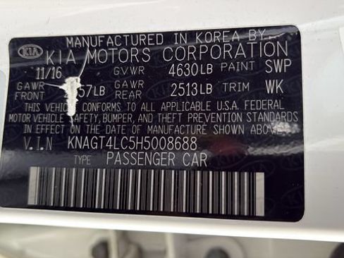 Used 2017 Kia Optima Premium FWD image 24
