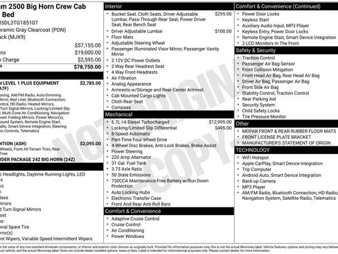 New 2026 RAM 2500 Big Horn AWD/4WD image 35