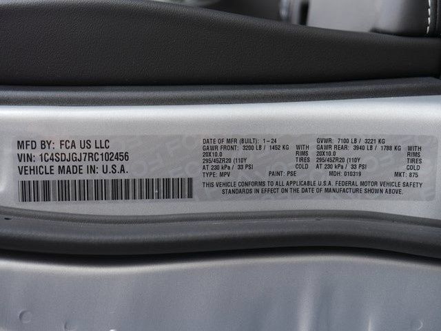 Used 2024 Dodge Durango SRT AWD/4WD image 35
