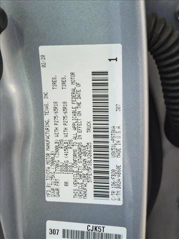 Used 2020 Toyota Tundra SR5 w/ TRD Off-Road Plus Package RWD image 25