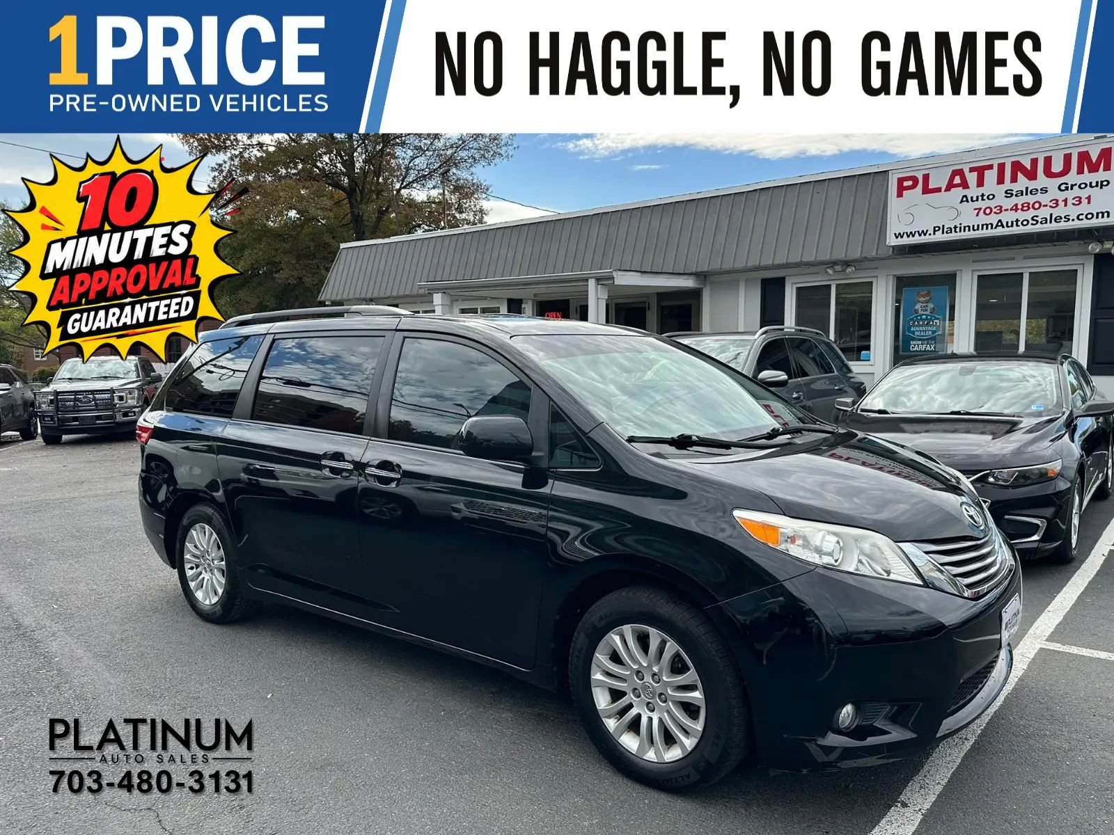 Used 2015 Toyota Sienna XLE Premium FWD image 1