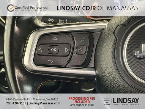 Certified 2021 Jeep Wrangler Unlimited Sahara AWD/4WD image 31