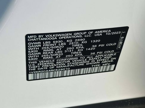 Certified 2024 Volkswagen Atlas SE AWD/4WD image 25