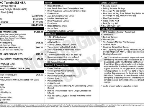 Certified 2019 GMC Terrain SLT w/ Preferred Package AWD/4WD image 11