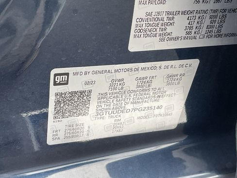 Used 2023 GMC Sierra 1500 SLT w/ SLT Premium Package image 34