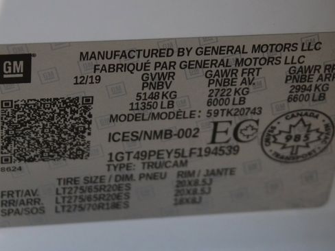 Used 2020 GMC Sierra 2500 AT4 image 56