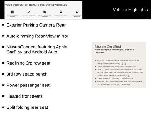Certified 2025 Nissan Pathfinder SL image 9