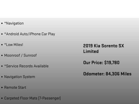 Used 2019 Kia Sorento SX w/ Paint Protection Package image 12