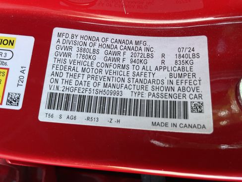 Used 2025 Honda Civic Sport image 32