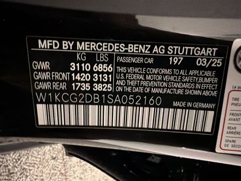 Certified 2025 Mercedes-Benz EQS 450+ Sedan image 17