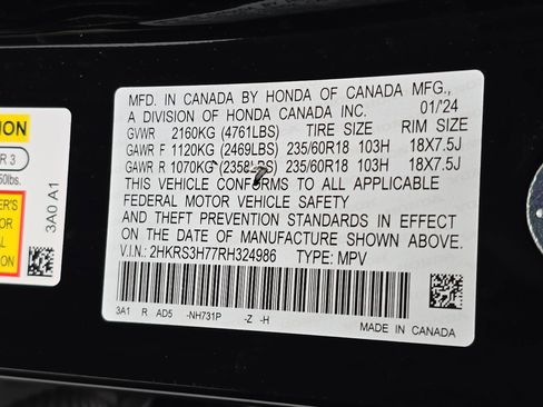 Certified 2024 Honda CR-V EX-L image 36