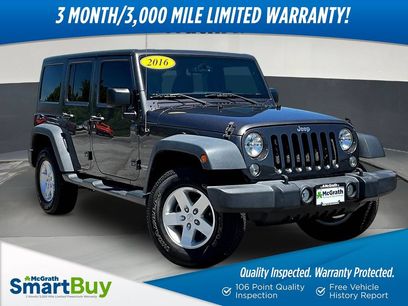 Used 2016 Jeep Wrangler Unlimited Sport w/ Quick Order Package 24S
