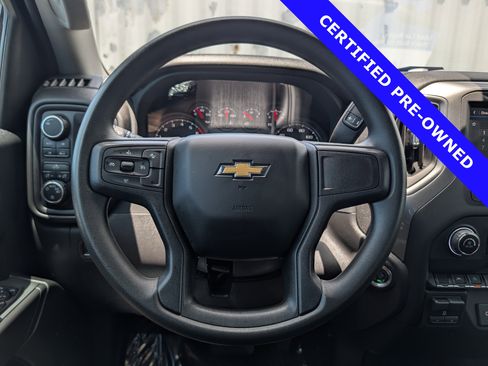 Used 2024 Chevrolet Silverado 1500 Custom w/ Turbomax Blackout Package AWD/4WD image 27