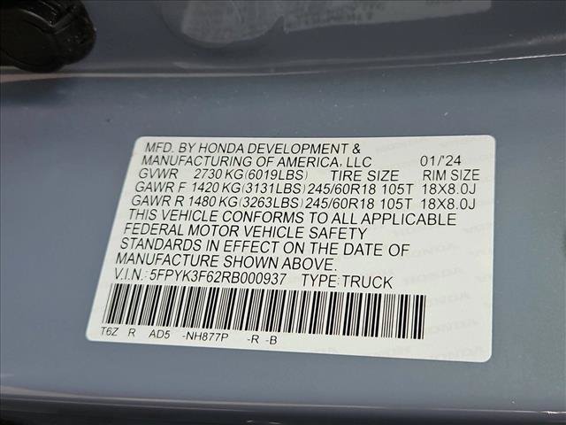 Used 2024 Honda Ridgeline TrailSport image 17