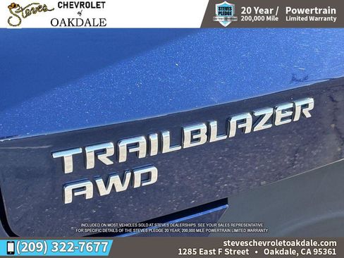 Certified 2022 Chevrolet TrailBlazer ACTIV w/ Sun and Liftgate Package image 36
