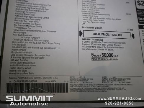 New 2026 Jeep Grand Cherokee L Limited image 41