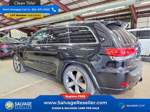 Used 2015 Jeep Grand Cherokee Overland AWD/4WD image 3