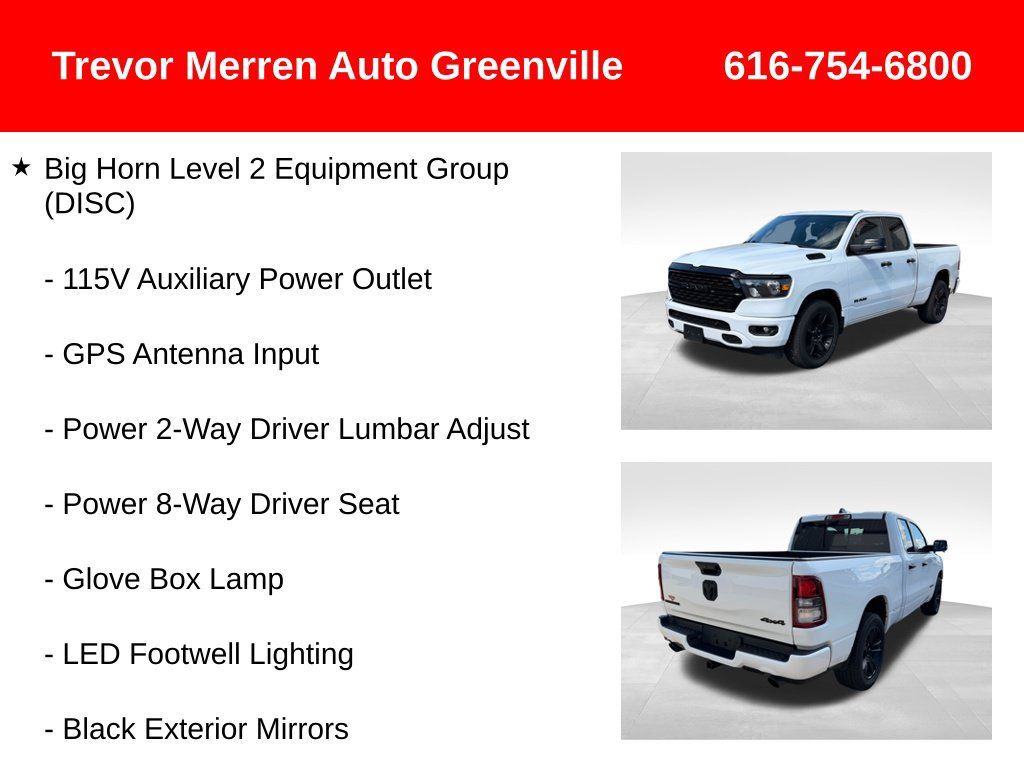 Used 2023 RAM 1500 Big Horn AWD/4WD image 32