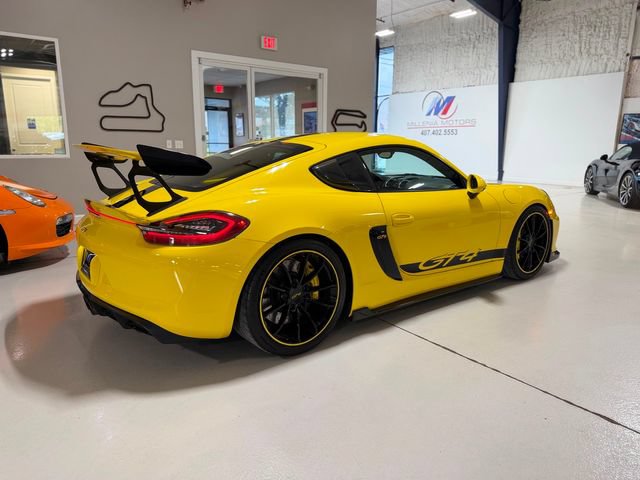 Used 2016 Porsche Cayman GT4 w/ Sport Chrono Package RWD image 60