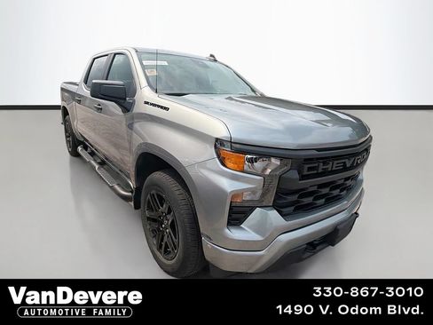 Used 2024 Chevrolet Silverado 1500 Custom w/ LPO, Dark Essentials Package AWD/4WD image 1